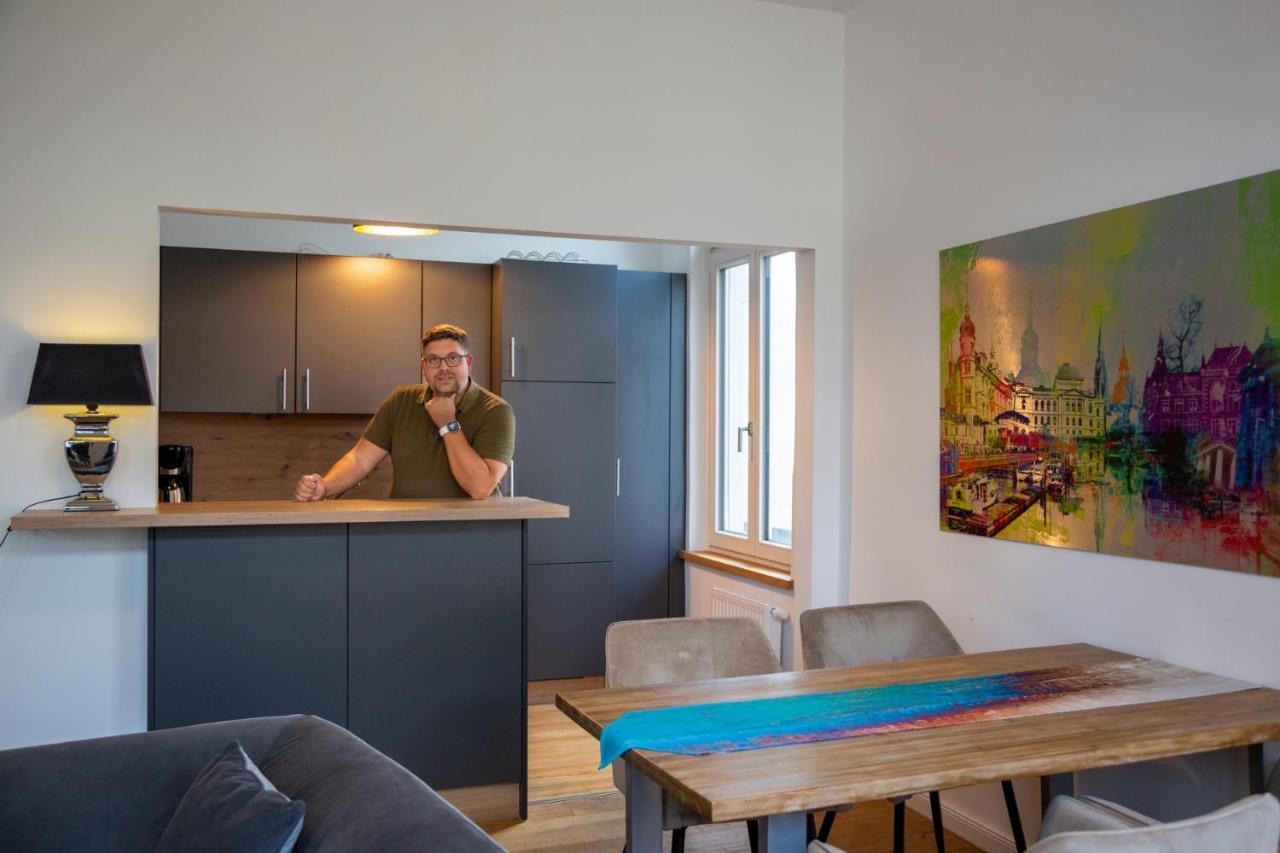 Modernes City-Apartment Mit Blick In Den Park Und 2 Baeder H9 Oldenburg Buitenkant foto
