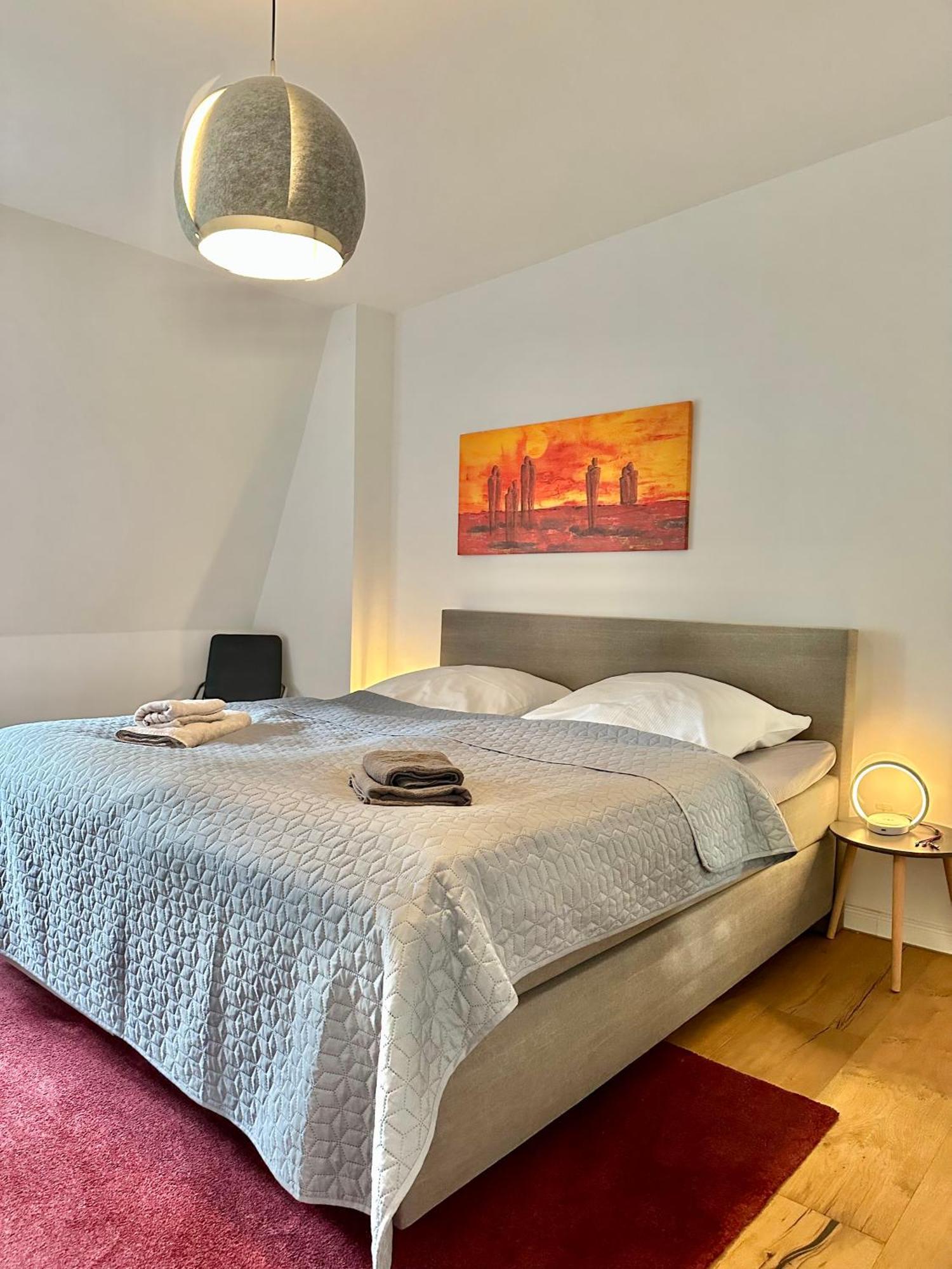 Modernes City-Apartment Mit Blick In Den Park Und 2 Baeder H9 Oldenburg Buitenkant foto