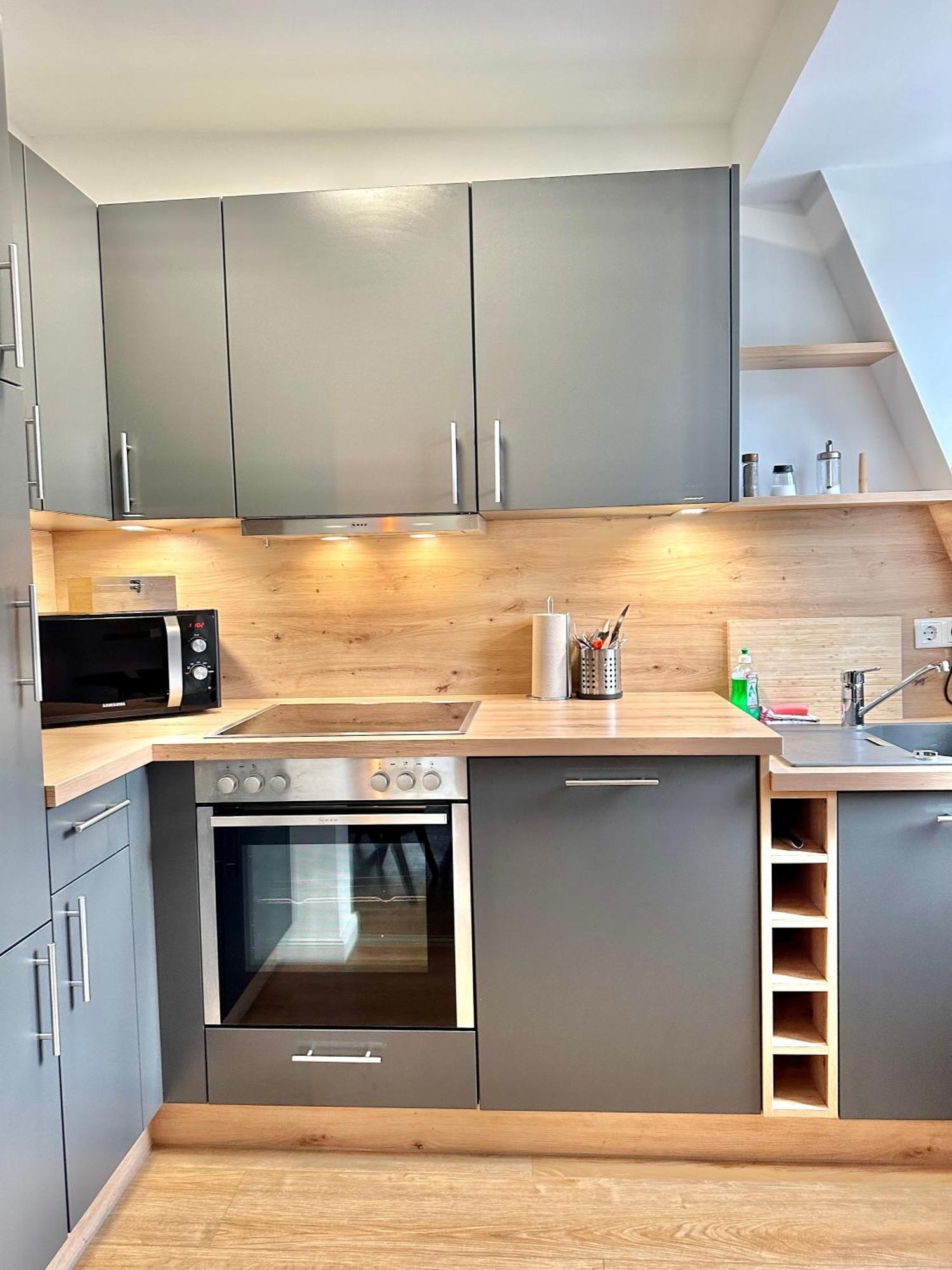 Modernes City-Apartment Mit Blick In Den Park Und 2 Baeder H9 Oldenburg Buitenkant foto